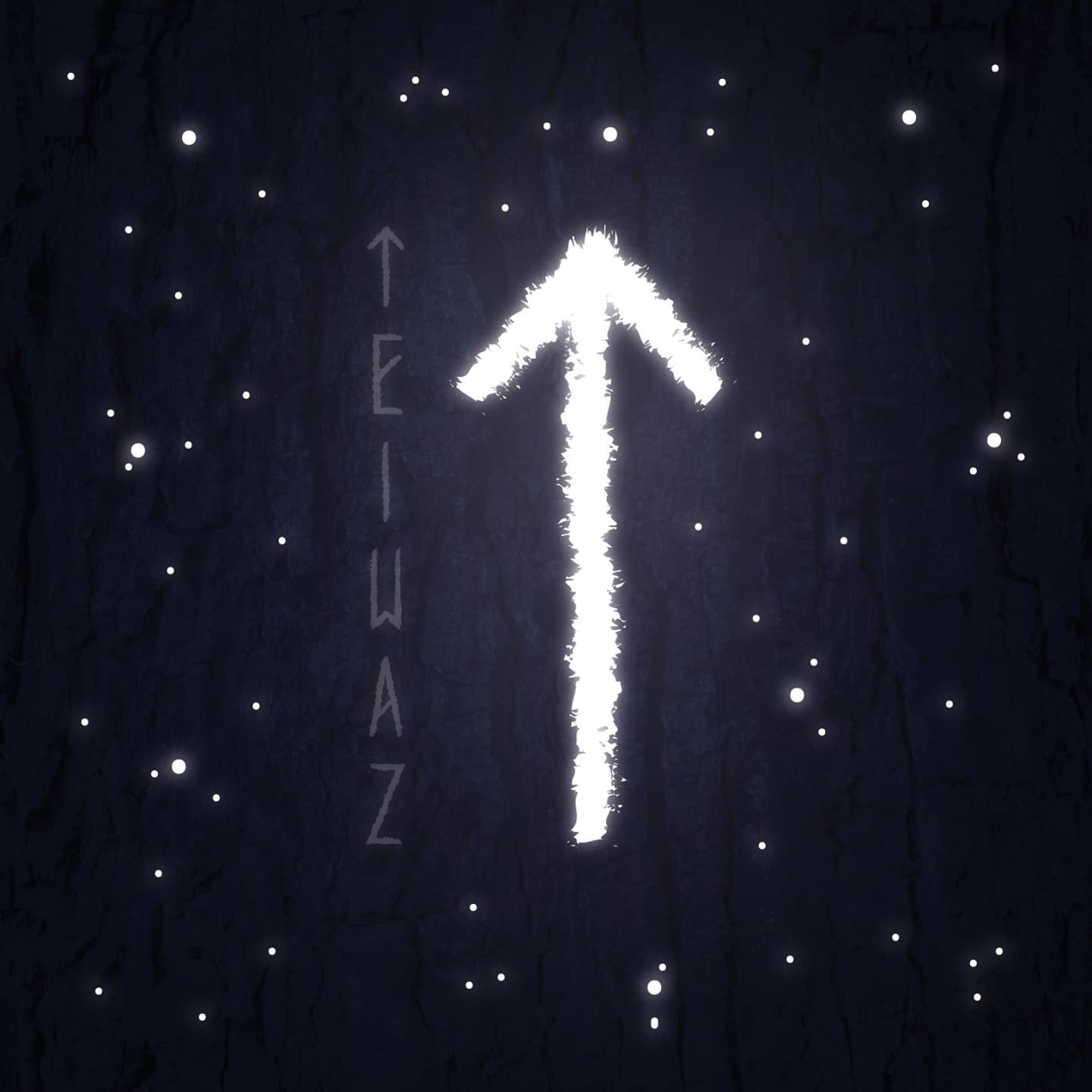 Teiwaz rune symbol